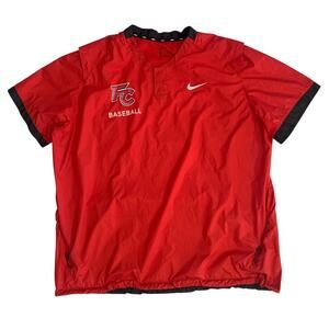 Nike Men's Size 2XL Freedom Christian Acadamy Baseball Pullover Windshirt